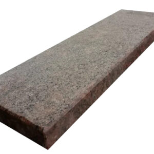 GRANIT multicolor red płomień 3 cm grubości narożniki proste