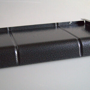Parapet aluminiowy płytka soft antyk stal 1,2 CM