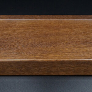 Parapet stalowy classic gr. 0,7 mm orzech